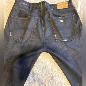 Distressed Blue Emporio Armani jeans